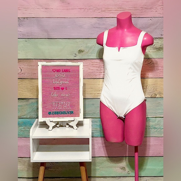 White Body Suit | Tummy Control NWOT - Picture 1 of 2